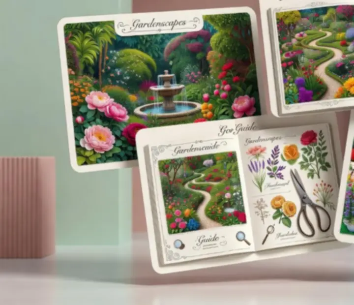 Karty s odporúčanými článkami o hre Gardenscapes