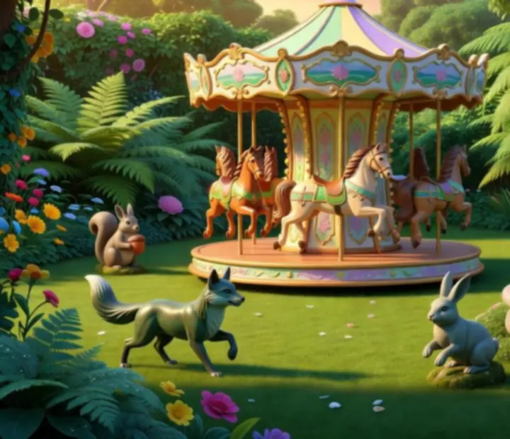 Interaktívne dekorácie v štýle Gardenscapes s pohyblivými prvkami